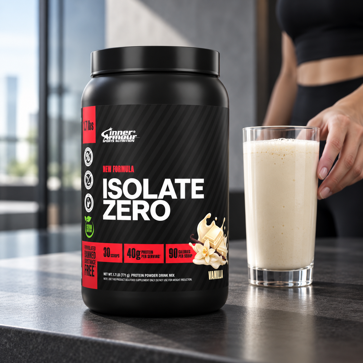 Inner Armour Isolate Zero Vanilla 771 g lifestyle