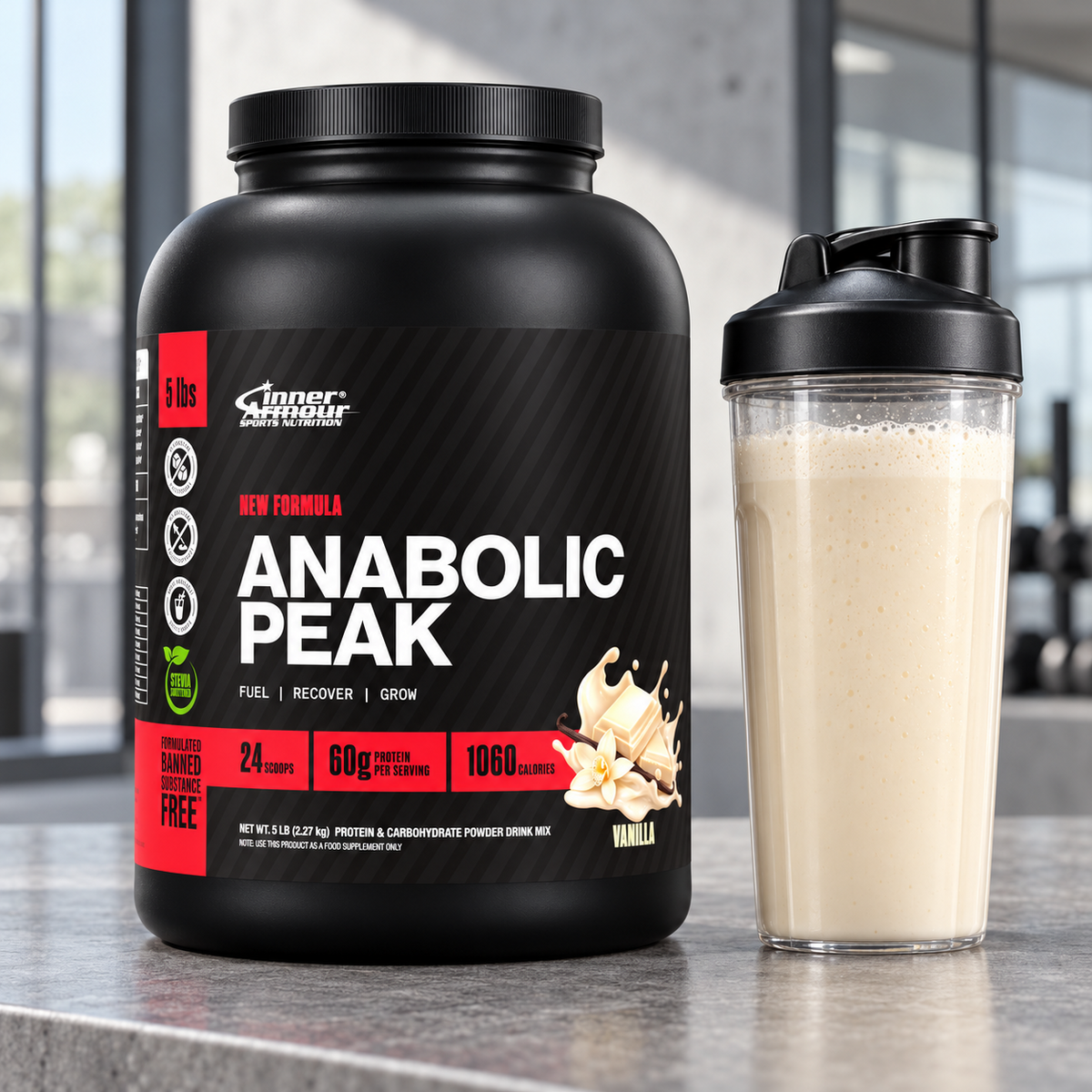 Inner Armour Anabolic Peak Vanilla 5 lb lifestyle hover
